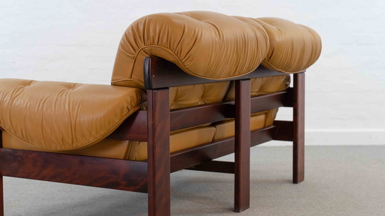 Image 1 of Braziliaanse stijl lederen zitgroep