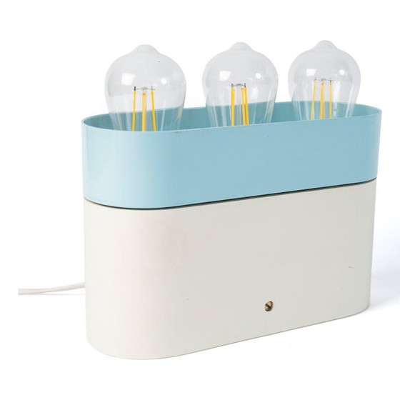 "Transistor" Tischlampe, Italien, 1980 – Tischlampen, Metal, Wood (photo 3 of 6)