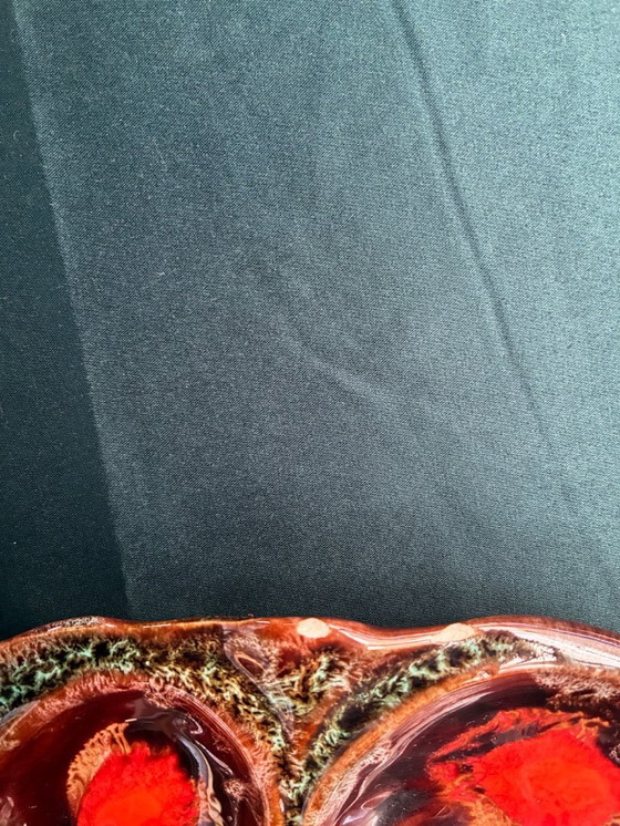 Image 1 of Vallauris barbotine 1x oesterschaal en 8x oesterborden