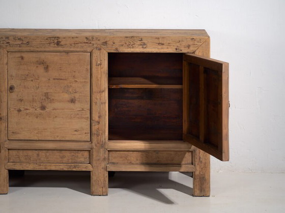 Antikes dreitüriges Sideboard (ca. 1900) #2 (photo 37 of 40)
