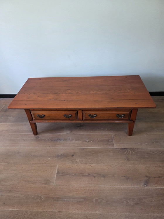 Image 1 of Schuiteman Collectie – Console, Spiegel, Salontafel & 4 Stoelen