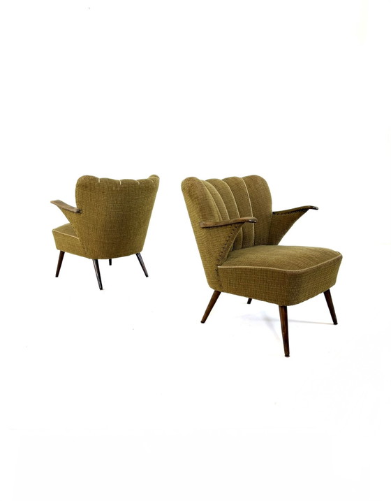Image 1 of Set van 2 vintage cocktail fauteuils ‘60