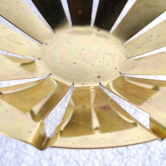 Image 1 of Vintage messing schaaltje jaren 70 mid century modern design