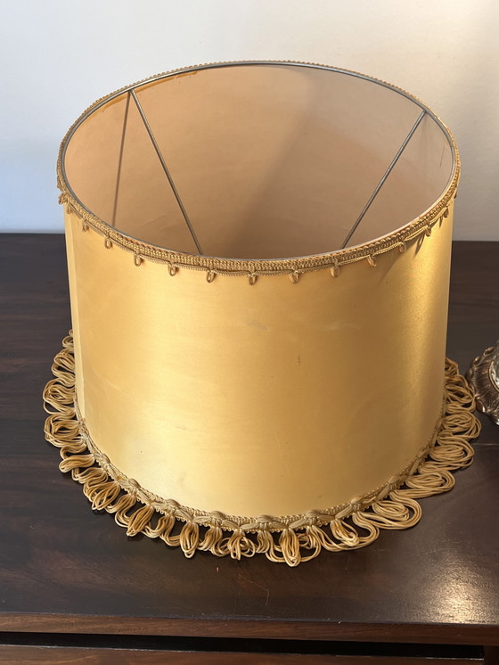 Image 1 of Lampe de table 1960 Ananas en relief Verre poli