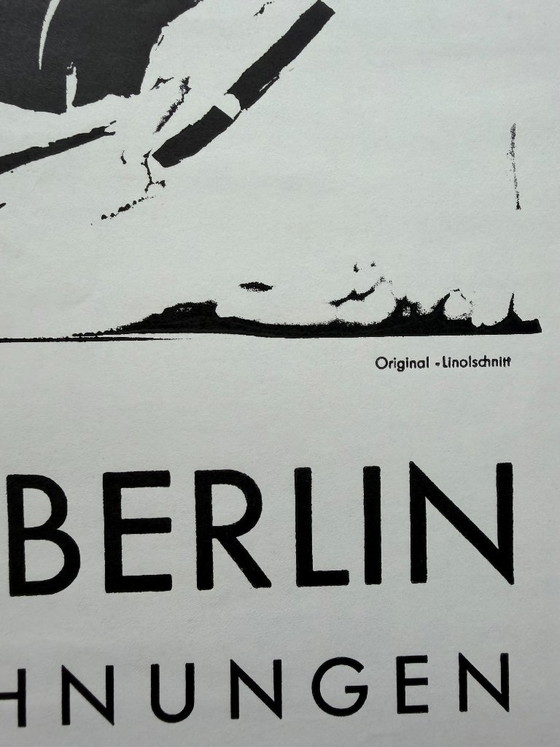 Heinrich Richter (1920–2007), Pärchen, Galerie Nierendorf Berlin, 1974, Affiche d'Exposition Vintage, – Paper (photo 9 of 9)