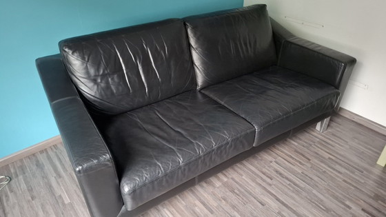 Leolux Antonia Divano 2 posti, Divani 2 posti, Pelle, Nero (foto 2 di 5)