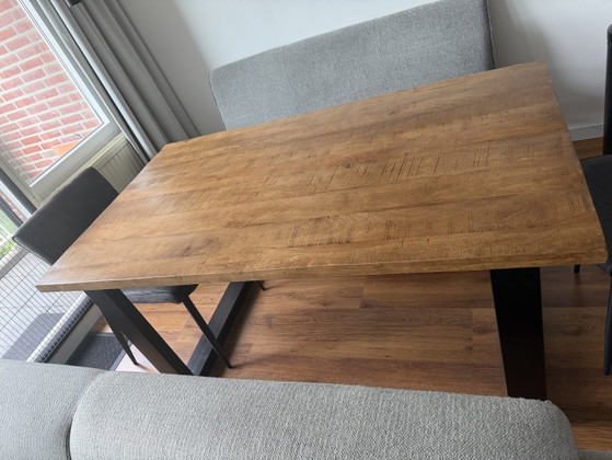Image 1 of Troubadour industrial dining table