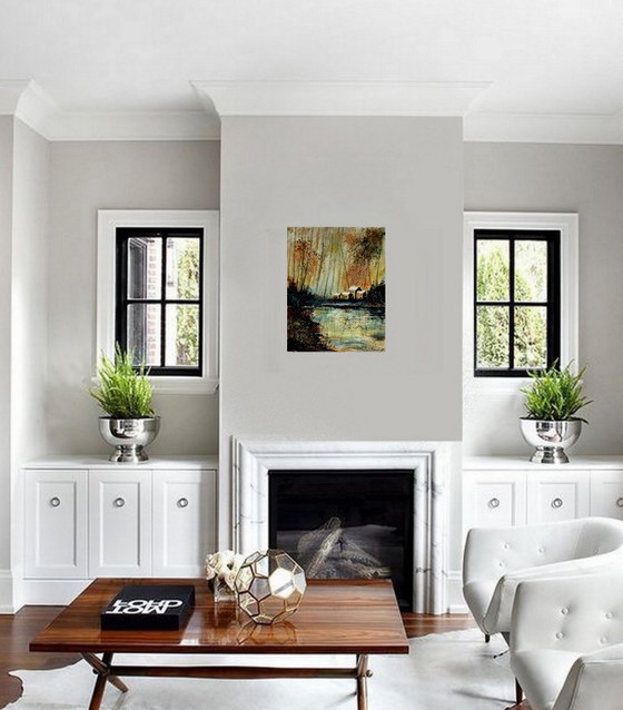 Image 1 of A lake in autumn