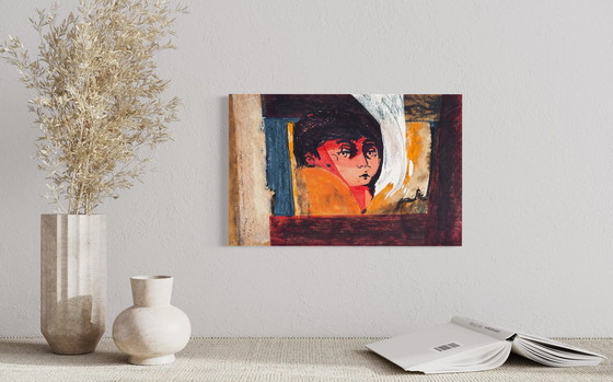 Image 1 of Robert Detheux, un bellissimo dipinto del 1962