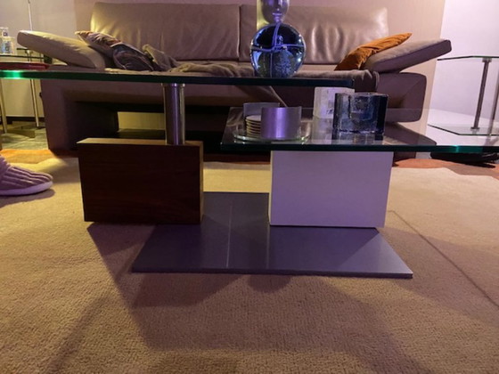 Image 1 of Design glass coffee table