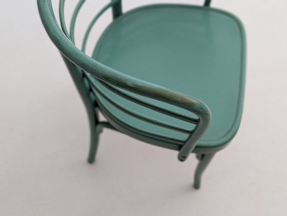 Image 1 of Conjunto vienés moderno Thonet B 246 con sillas y mesa T 142, década de 1930