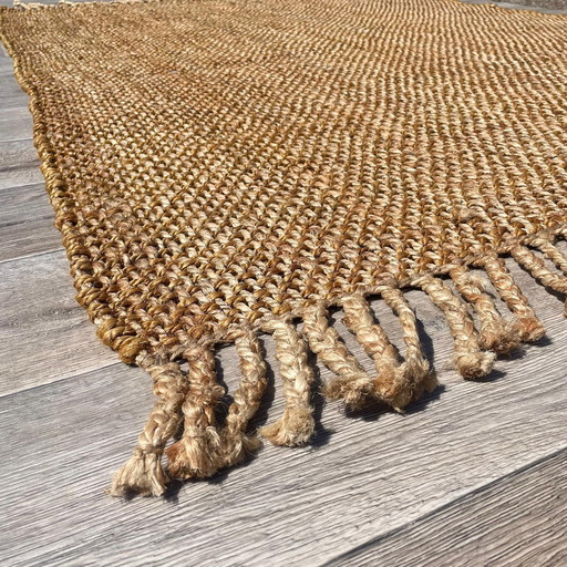 Brinker Carpets Jute Brisket Gold Rug - 160x230cm