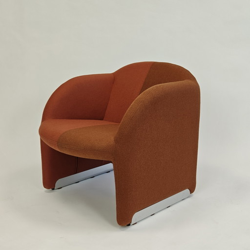 Artifort Ben renouvelé en Colorblock – fauteuils, Metal, Wool