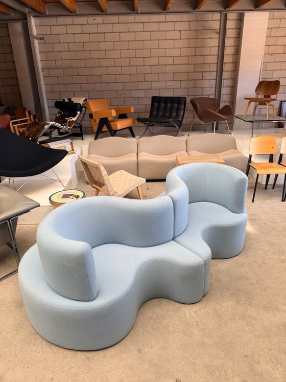 Image 1 of Canapé Verpan Cloverleaf de Verner Panton (6 parties)