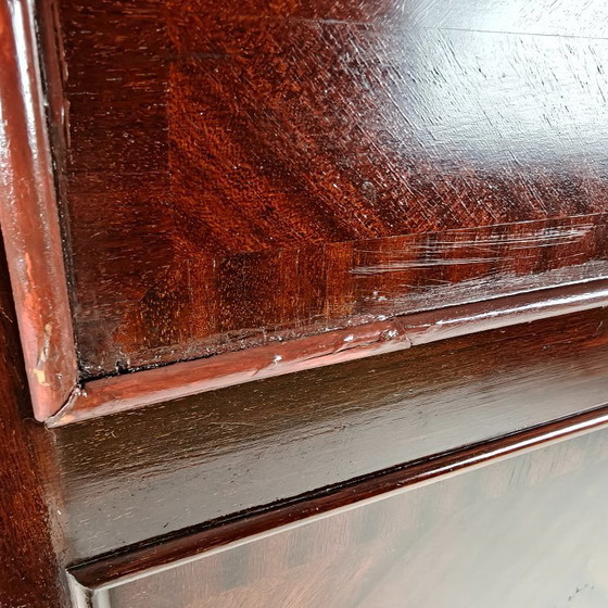 Image 1 of Herenkledingkast van Compactom Ltd uit de jaren 1920 – volledig ingericht interieur