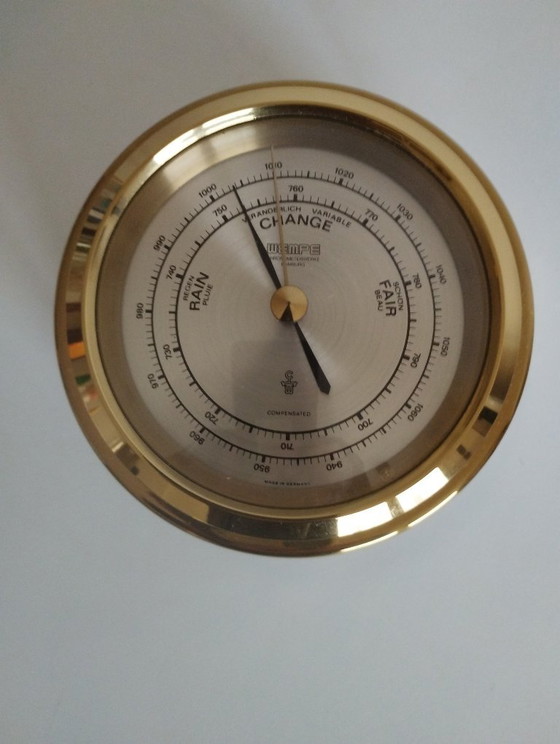 WEMPE barometer, messing – Klokken, Brass (photo 2 of 7)