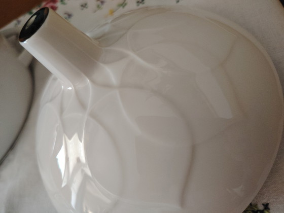 Image 1 of Rosenthal Lotus bianco, zuppiera, piatto fondo disegnato da Björn Winblad, bordo in platino