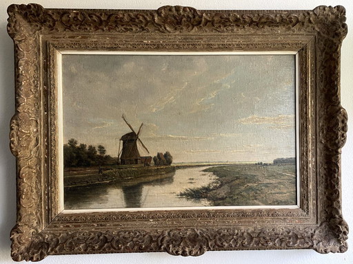 Aris Knikker (1887–1962) - Mill Landscape