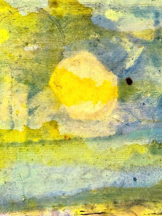 Image 1 of Abstract Painting on Board