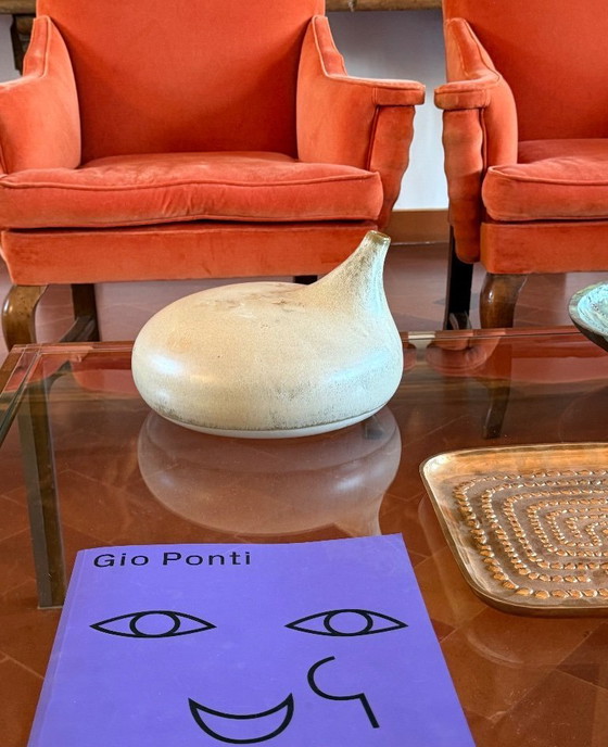 Image 1 of Vase en gres organique moderne du milieu du siècle, Franco Bucci Italie vers 1970