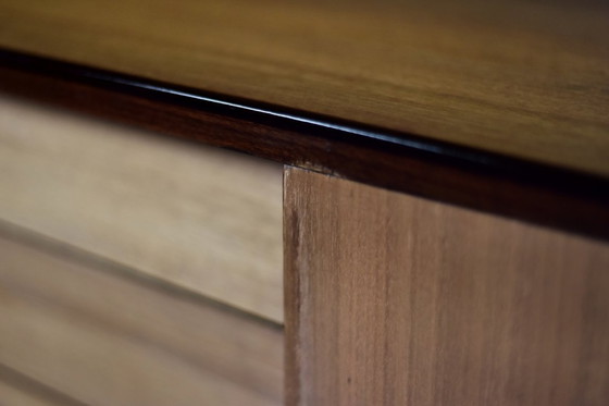 Image 1 of Vintage Mid-Century Danish Modern Wood Sideboard with Drawers, 1970s