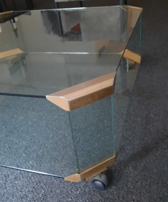 Image 1 of Tavolino da caffè in vetro