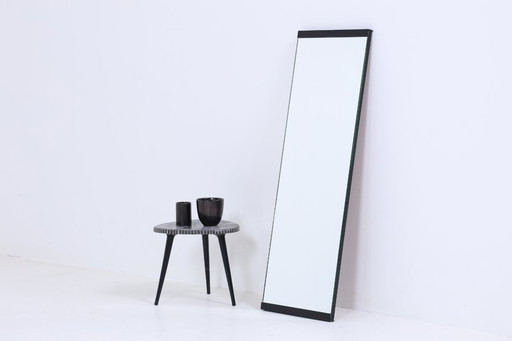 Vintage Mirror 60s | Mid - Century Hanging Mirror Mirror Wood Retro Slanted Vintage #06-02