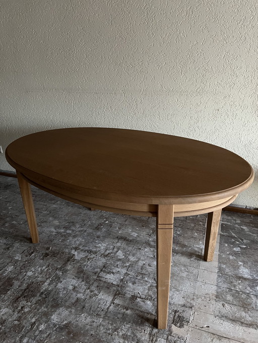 Solid oak table