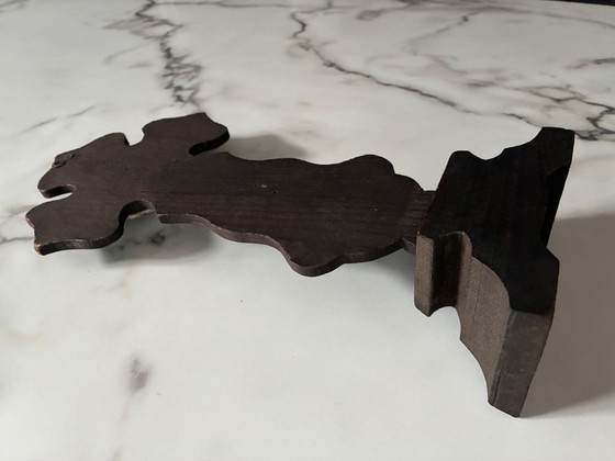 Crocifisso antico su base, 36,5 cm – Oggetti decorativi, Wood (photo 7 of 7)