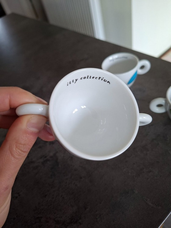 Rosenthal illy collection David Byrne espresso cups, set of 3, Crockery, Porcelain, White, Modern (photo 3 of 7)