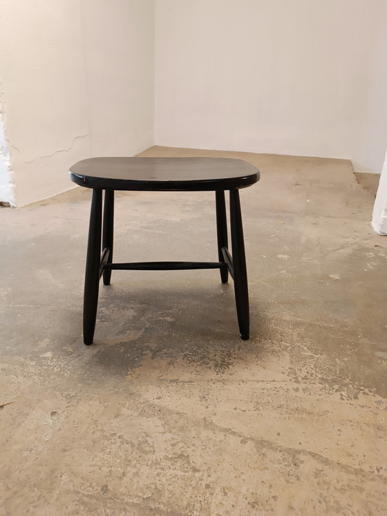 Image 1 of Ilmari Tapiovaara black stool 