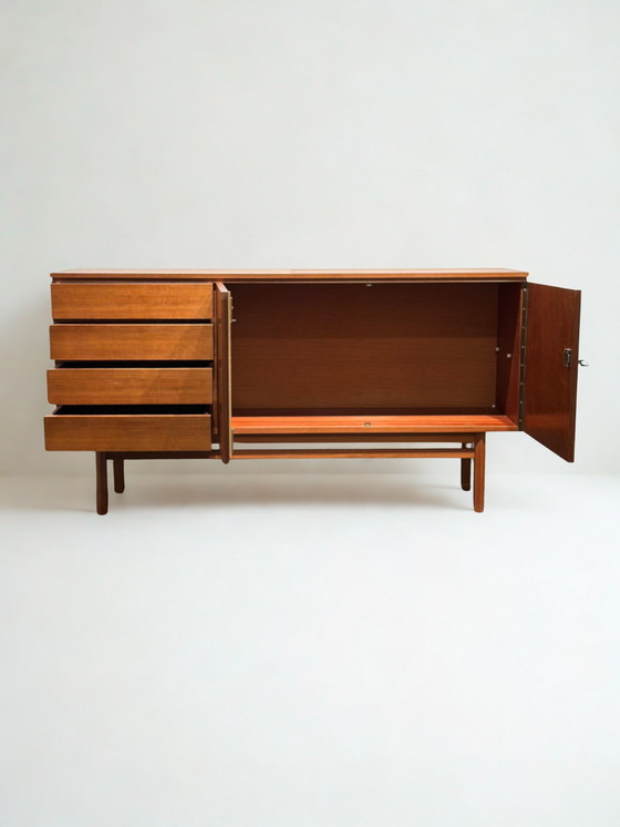 Image 1 of Vintage Teak Sideboard Dresser TV Furniture Cabinet