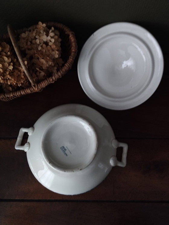 Longchamp "René" ijzerstenen soepterrine – Servies, Ceramic (photo 10 of 12)