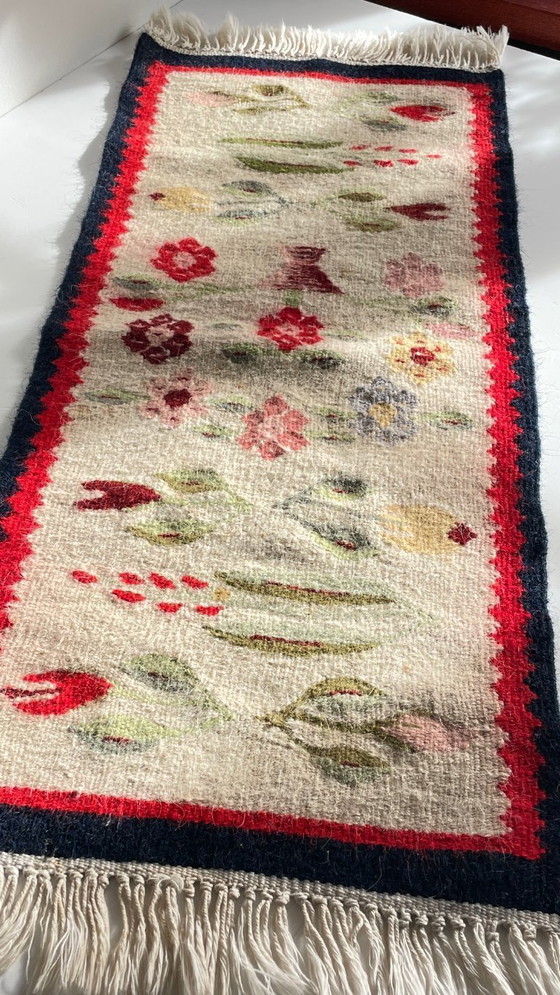 Image 1 of Rollakan Rug, Vintage Tulip Design