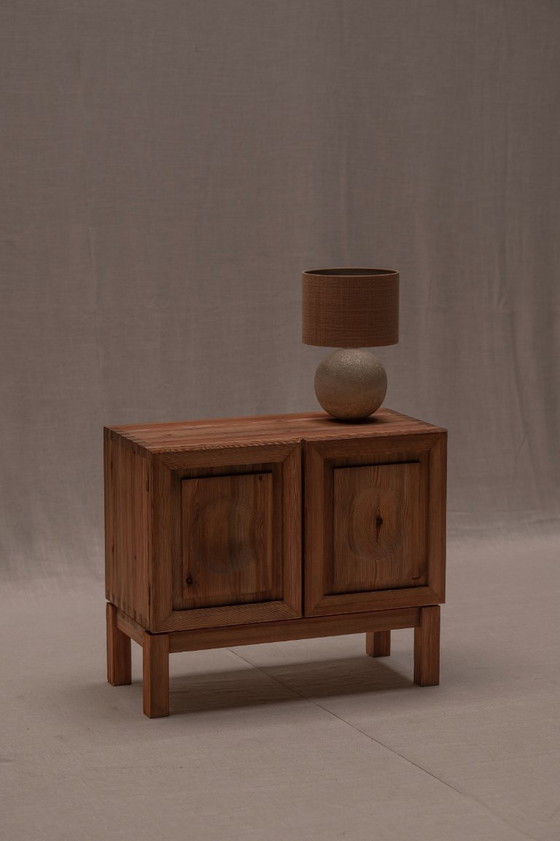 Image 1 of Armoire brutaliste à deux portes 1960