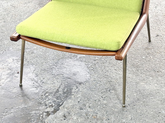 Sillón Boomerang de los años 60 diseñado por Peter Hvidt & Orla Mølgaard-Nielsen para France & Son, (photo 11 of 12)