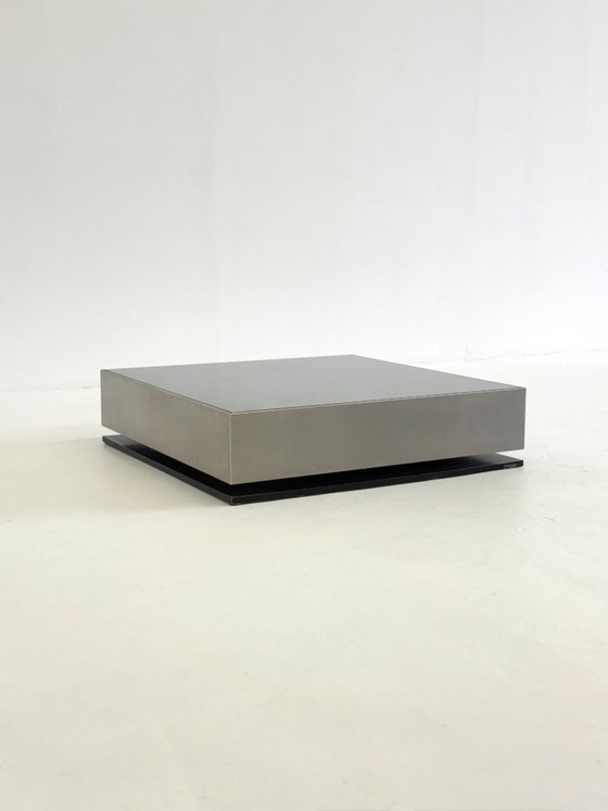 Giovanni Ausenda Coffee Table NY FORM Mirror Glass – Chrome (photo 4 of 8)