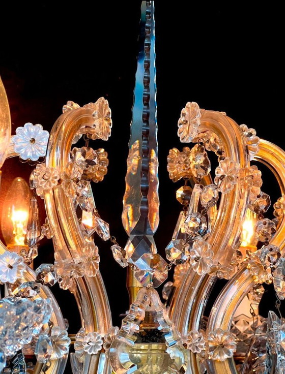Lampadario antico Palwa – Lampade da terra, Glass (photo 3 of 8)