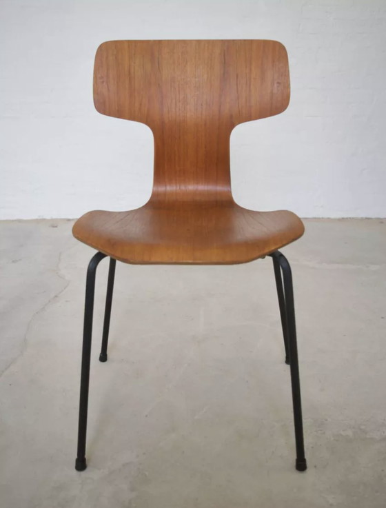 Image 1 of Model 3103 Hammer Chair By Arne Jacobsen For Fritz Hansen, 1960S