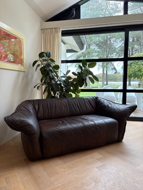 Image 1 of Vintage Andes sofa – Gerard van den Berg - Leather - Montis