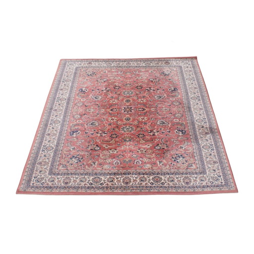 Grand tapis aux tons rouges et roses 345x250cm