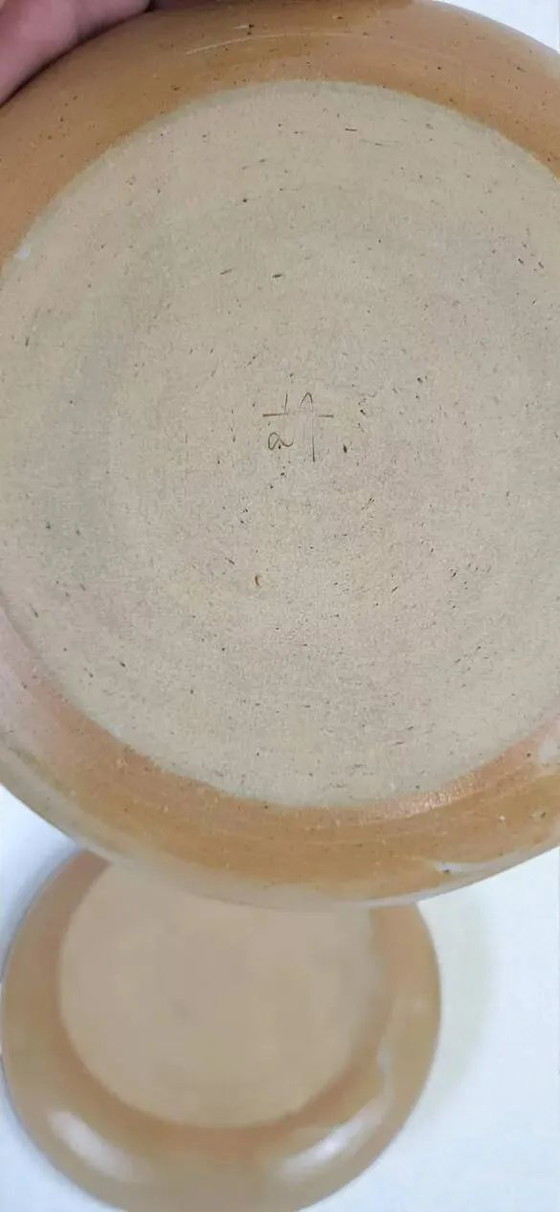 6 stoneware dessert plates, Auger Pottery – Crockery, Porcelain (photo 3 of 6)