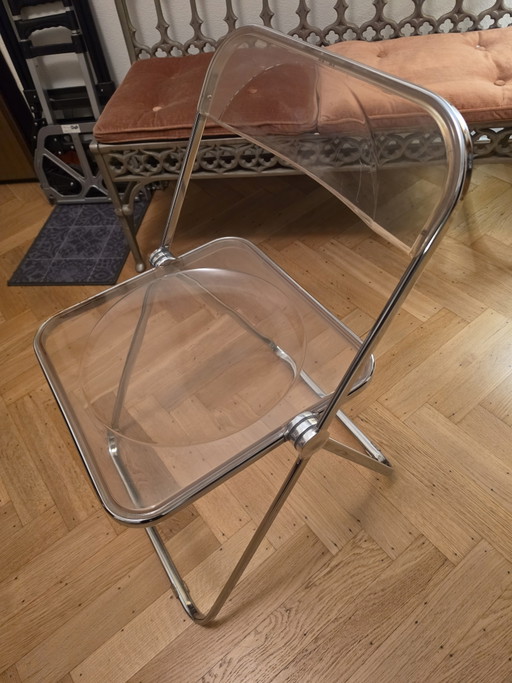 Sedia pieghevole Plia vintage di Giancarlo Piretti per Anonima Castelli – klapstoelen, Metal, Plastic (photo 2 of 8)
