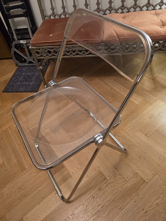 Sedia pieghevole Plia vintage di Giancarlo Piretti per Anonima Castelli – Sedie pieghevoli, Metal, Plastic (photo 2 of 8)