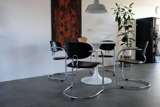 Sedie da pranzo vintage Effezeta