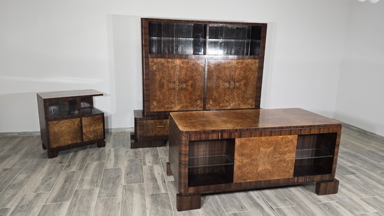 Image 1 of Conjunto de muebles de oficina de Emil Gerstel