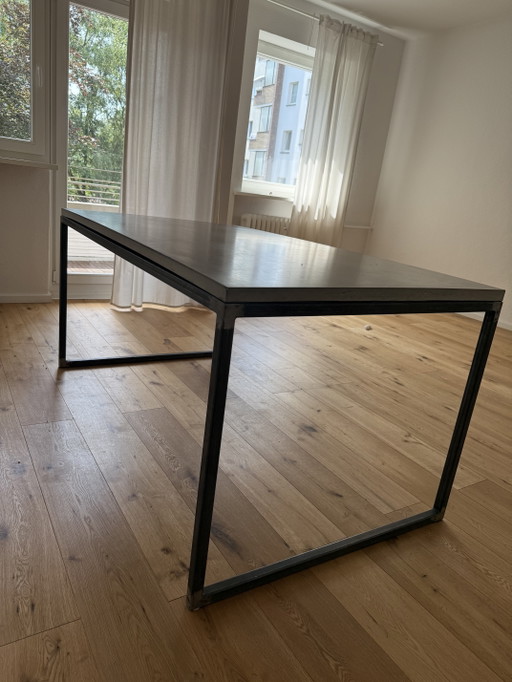 Tavolo da pranzo in cemento Jung & Grau 160x90cm