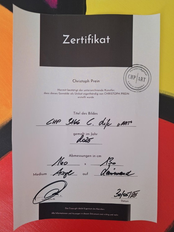 Image 1 of Christoph Prein - Ventana al Océano XXL - Lienzo de artista