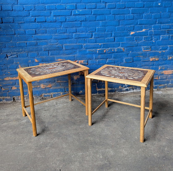 Image 1 of Set of 2 nesting tables - Moblerfabrikken Toften- Denmark