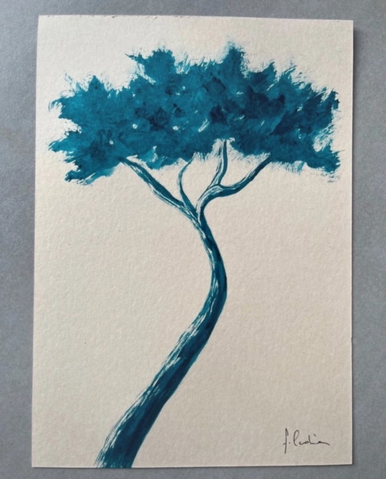 Image 1 of Juego de 4 bocetos de artistas. 21 x 15 cm.